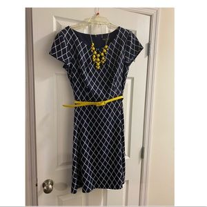Barely worn. Connect apparel Navy Blue dress